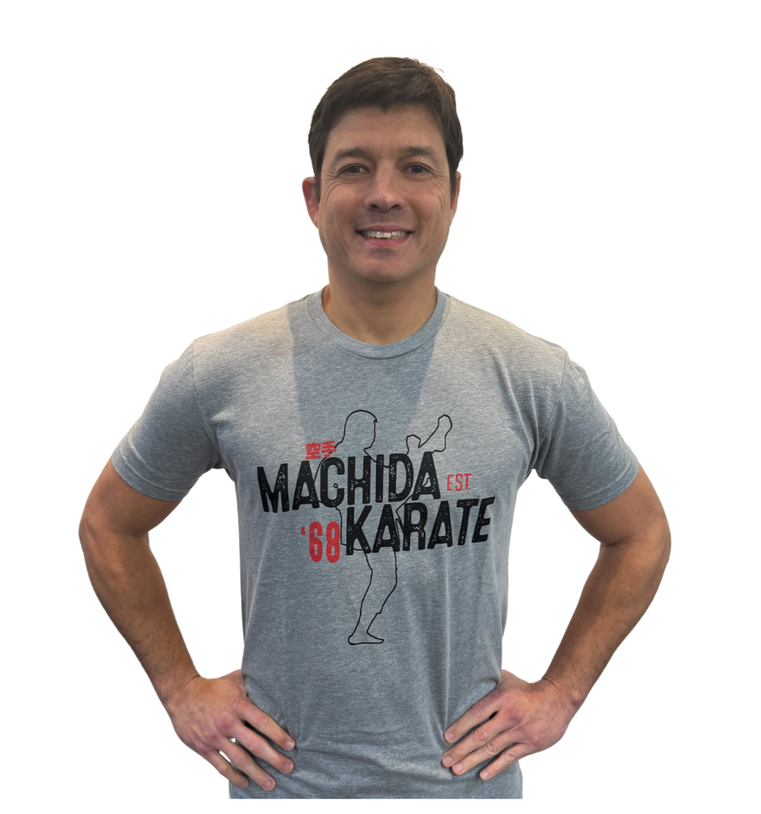 Machida Est. '68 T-Shirt - Gray/Black