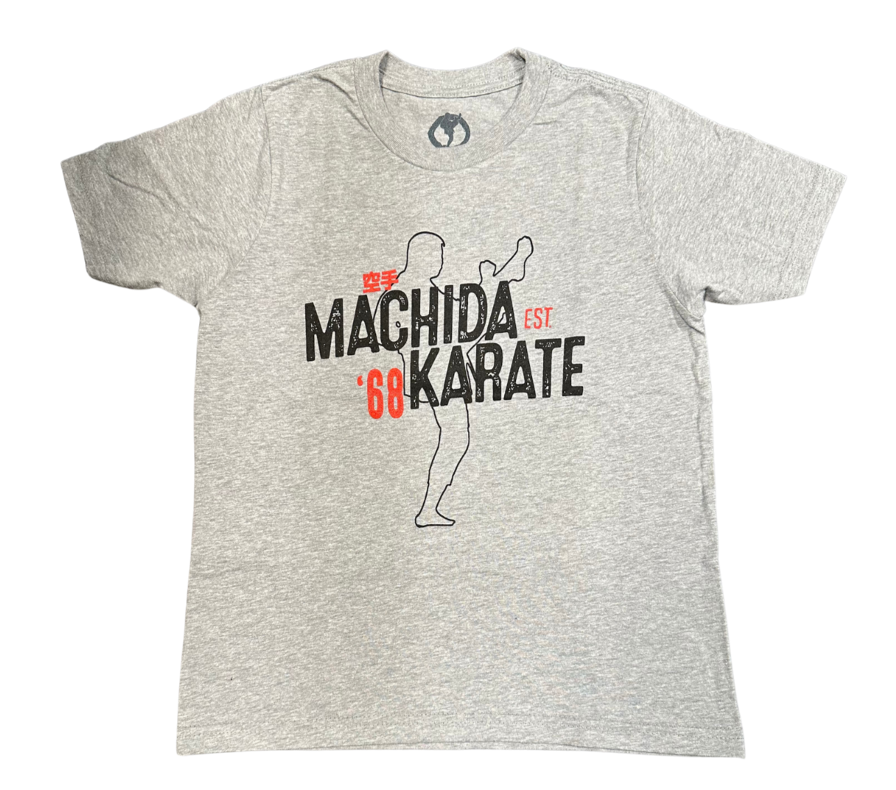Machida Est. '68 Kids T-Shirt - Gray/Black