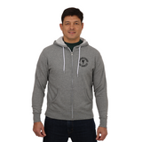 Machida Los Angeles Zip-Up Hoodie | Athletic Grey