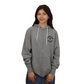 Machida Los Angeles Zip-Up Hoodie | Athletic Grey